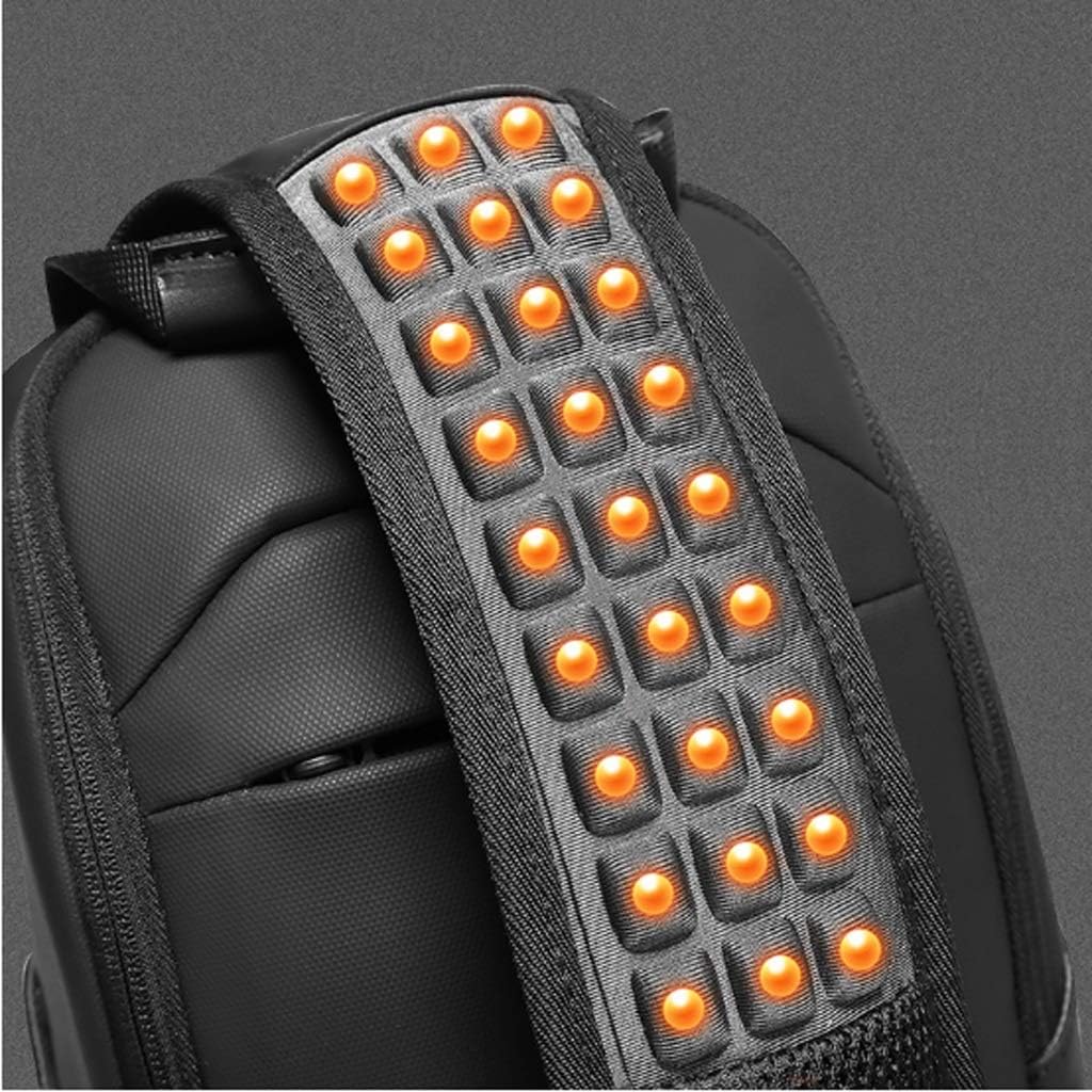 Waterproof Chest Bag Men's Bag Shoulder Messenger Bag Casual Multifunctional Large Capacity Chest Warehouse Small Bag Men