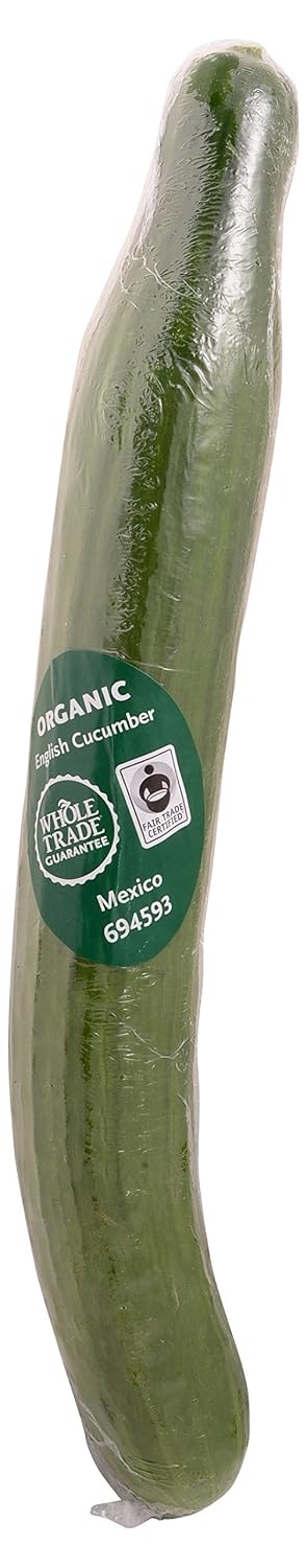Organic English Seedless Cucumber, 1 Each