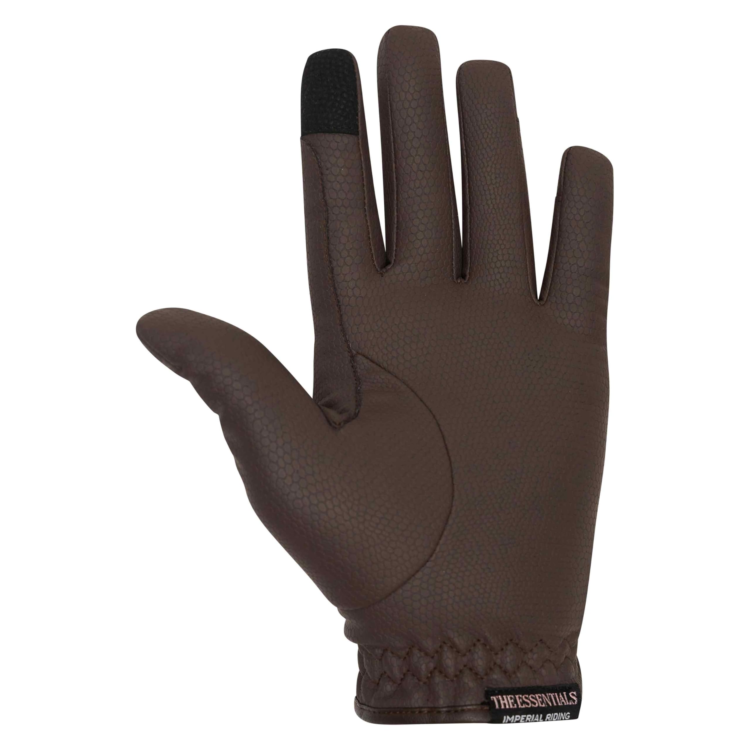 Imperial Riding Rękawiczki Elegance Winter IRHESSentials, brązowe, 8