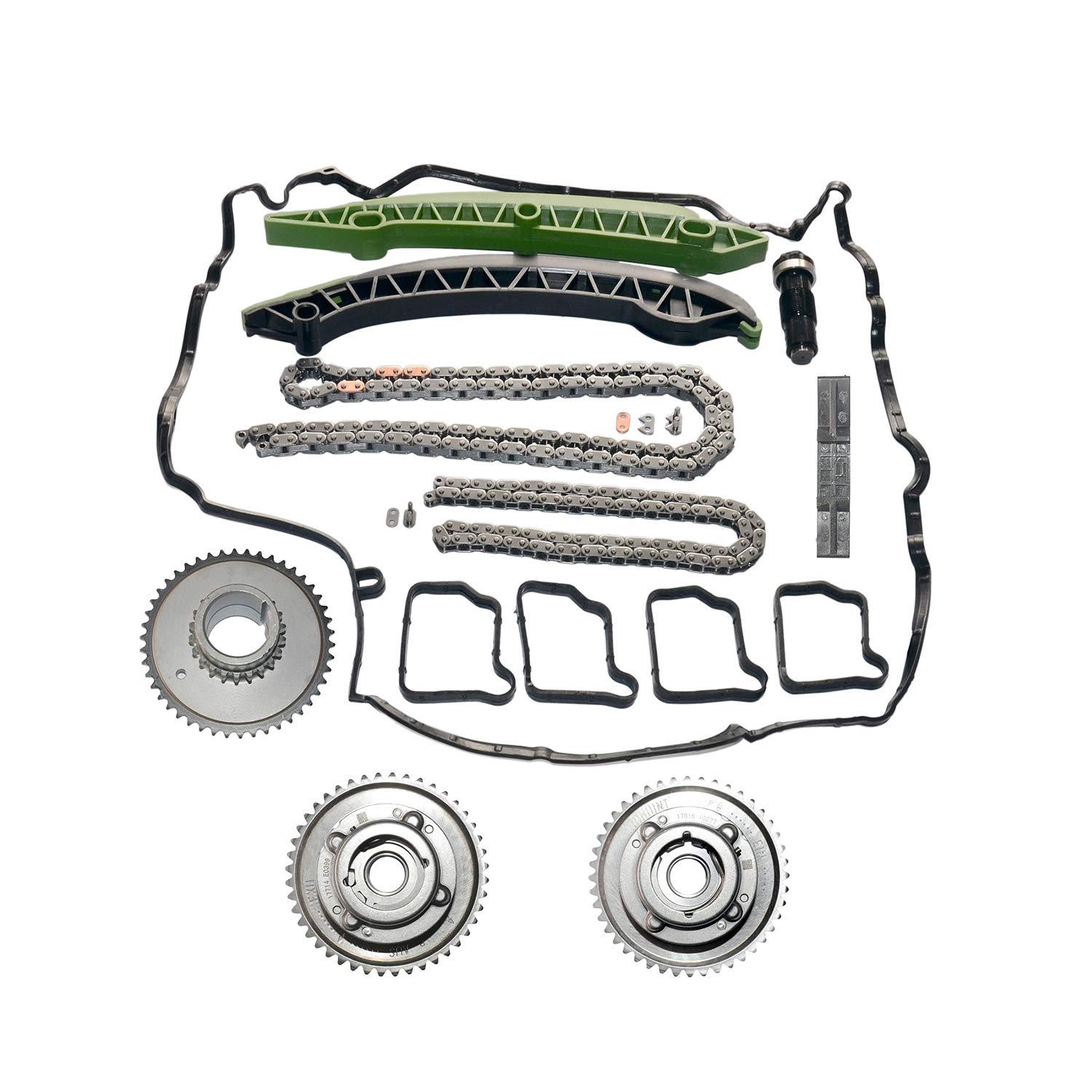 Bisenya Nockenwellenrad Steuerkettensatz Kompatibel mit W204 S204 W212 C207 | Kompatibel mit S212 A207 R172 C204 C180 C200 C250 E200 E250 CGI SLK250, 2710501400