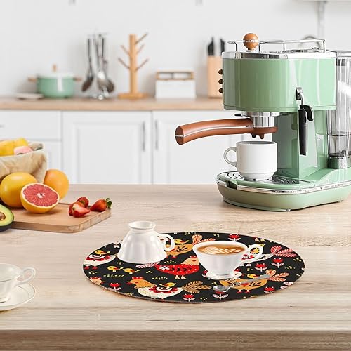 Miniatura 6 de 3 salvamanteles grandes para platos calientes de 15 pulgadas, tejido de hilo de algodón, absorbe el agua, soporte para olla de cocina, decoración