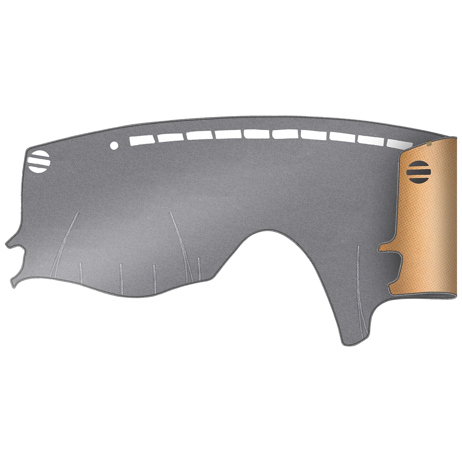 QUYDDC Dash Cover, Anti-Glare, Sun Protection, Dustproof, UV-Proof | Dashboard Covers Interior Car Accessories - Fit for to-yota Sienna 2004-2010,