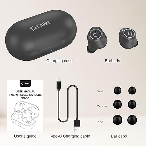 Miniatura 7 de Los auriculares inalámbricos V5 Bluetooth funcionan para Samsung Galaxy S10S10eS10+S10 Plus10 5GLite con estuche de carga para auriculares