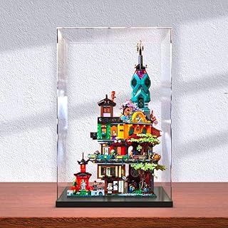 DuvinDD Acrylic Display Case for Large Collectibles, 29.1