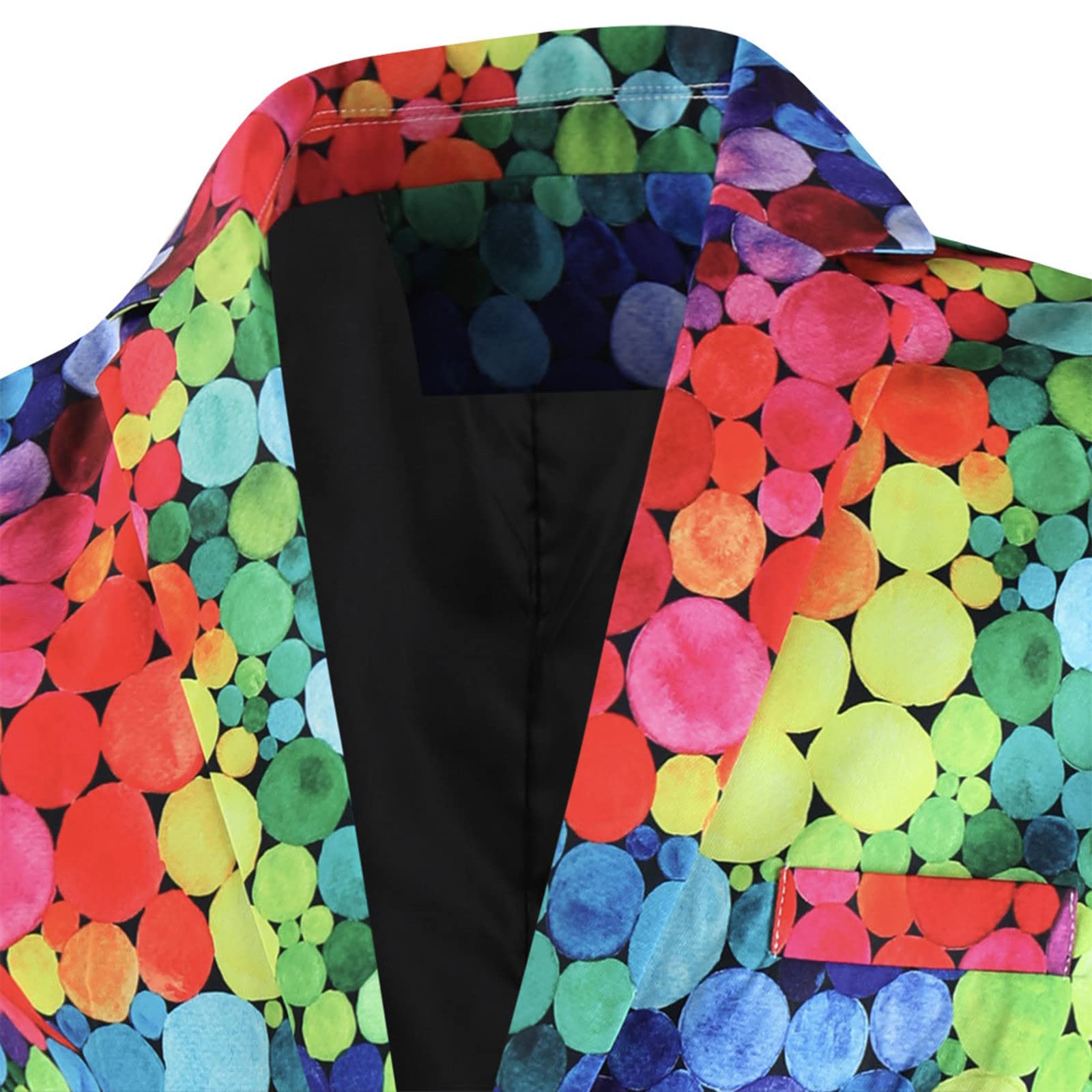 Blazer para hombre, ajuste delgado, patrón floral, ajuste regular, elegante, floral, esmoquin, chaqueta de cena, adecuada para todas las estaciones, chaquetas de esmoquin de boda