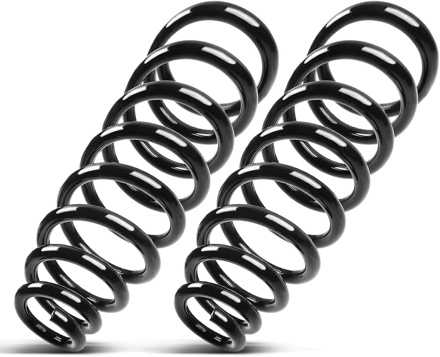 A-Premium Front Coil Springs Compatible with Hyundai Sonata 2006-2010, Azera 2006-2011 2.4L 3.3L 3.8L, Driver and Passenger Side, 2-Pack, Replace# 546500A650, 546503K030