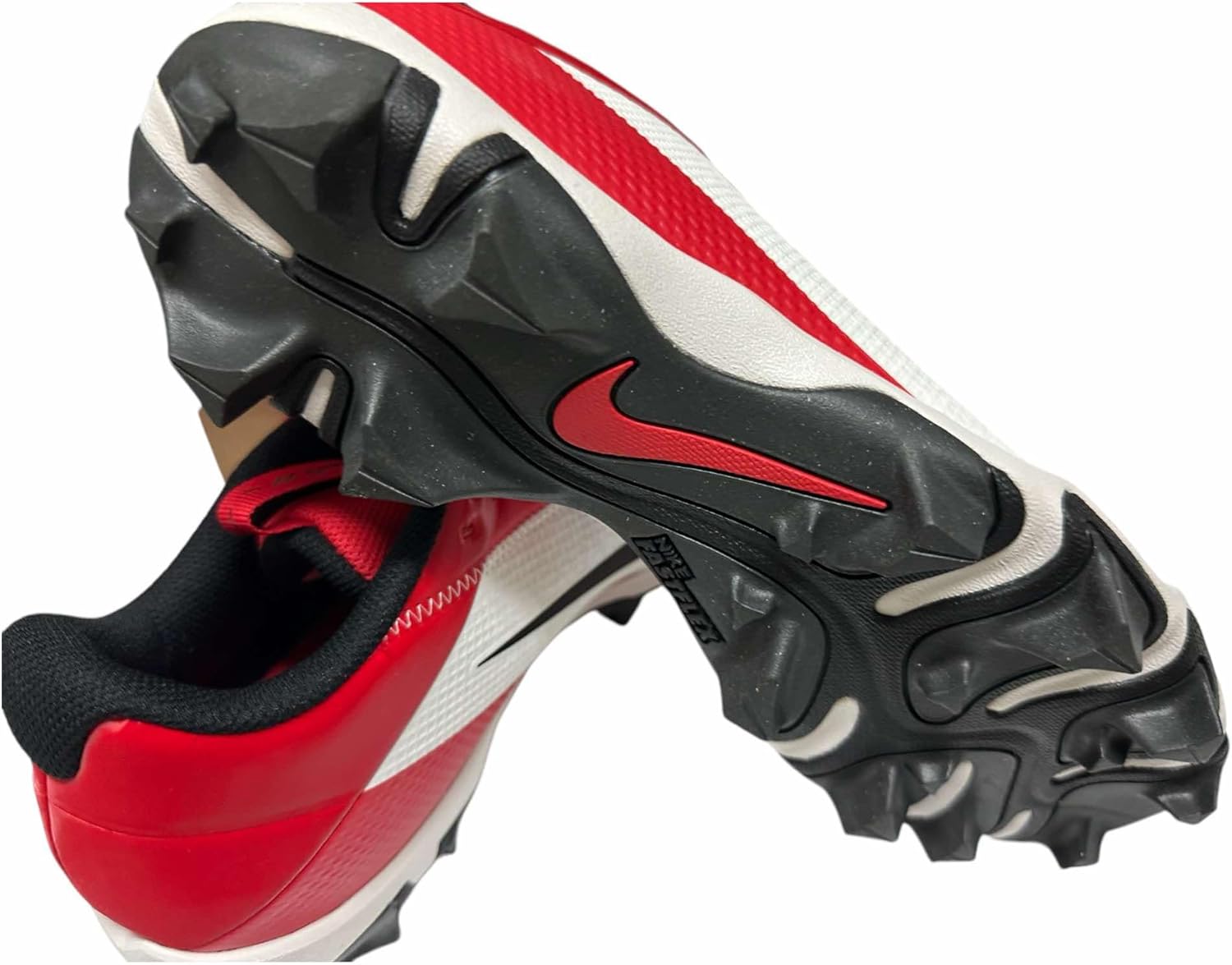 Nike Men's Vapor Edge Shark-2 Football Cleats Shoes University Red/Summit White/Anthracite/Black #DH5088-616 - Size Men's 10.5