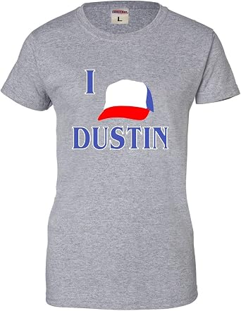 Amazon.com: Go All Out Camiseta para mujer I Hat Dustin I Love Dustin : Ropa,  Zapatos y Joyería