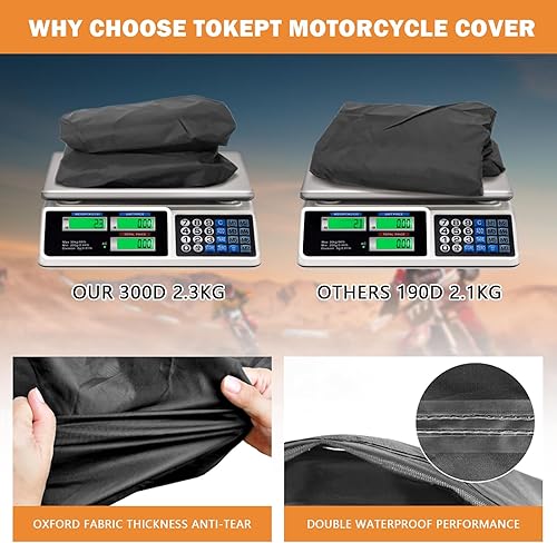 Miniatura 4 de Funda para motocicleta, con rejillas de ventilación, para diferentes modelos de Touring Harley Davidson Road King, Road Glide, Street Glide, Electra