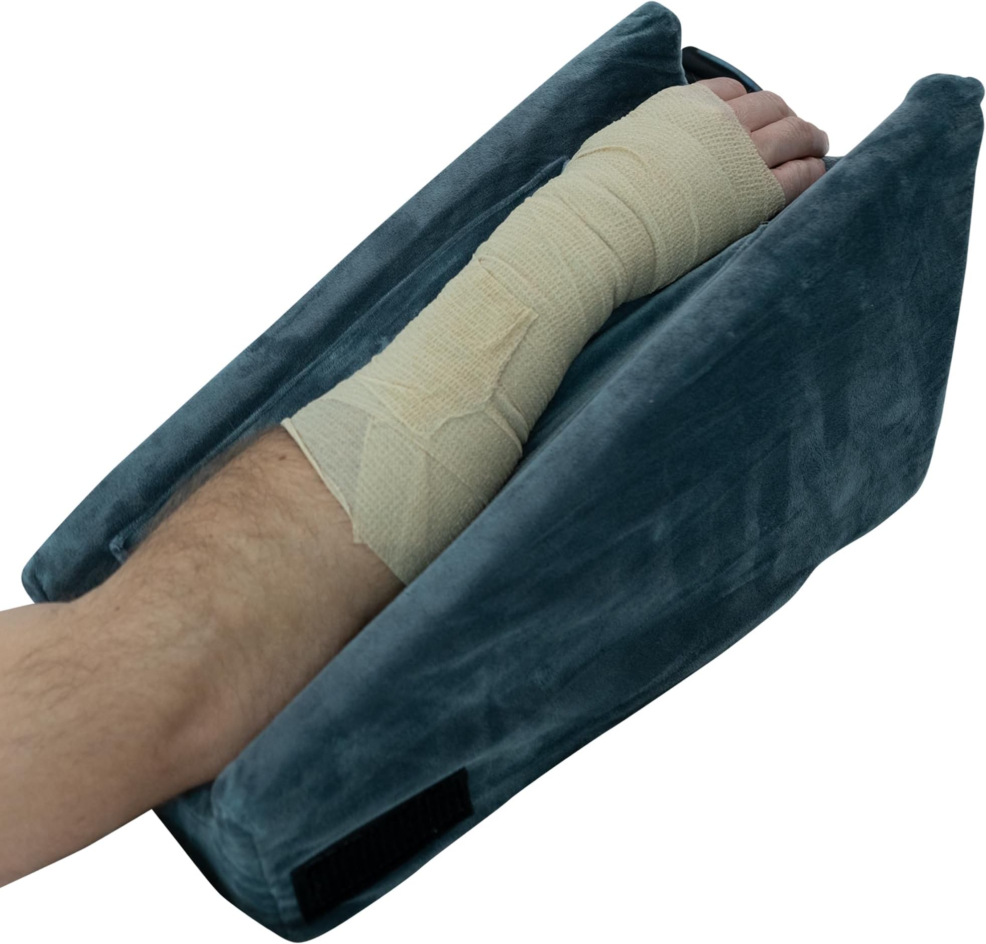 Zomaple Adjustable Arm Elevation Wedge Pillow for Post Surgery Recovery - After Surgery Pillow for Adults with Ergonomic Elbow Support - Suitable for Bed & Couch Rest [Patented Design]