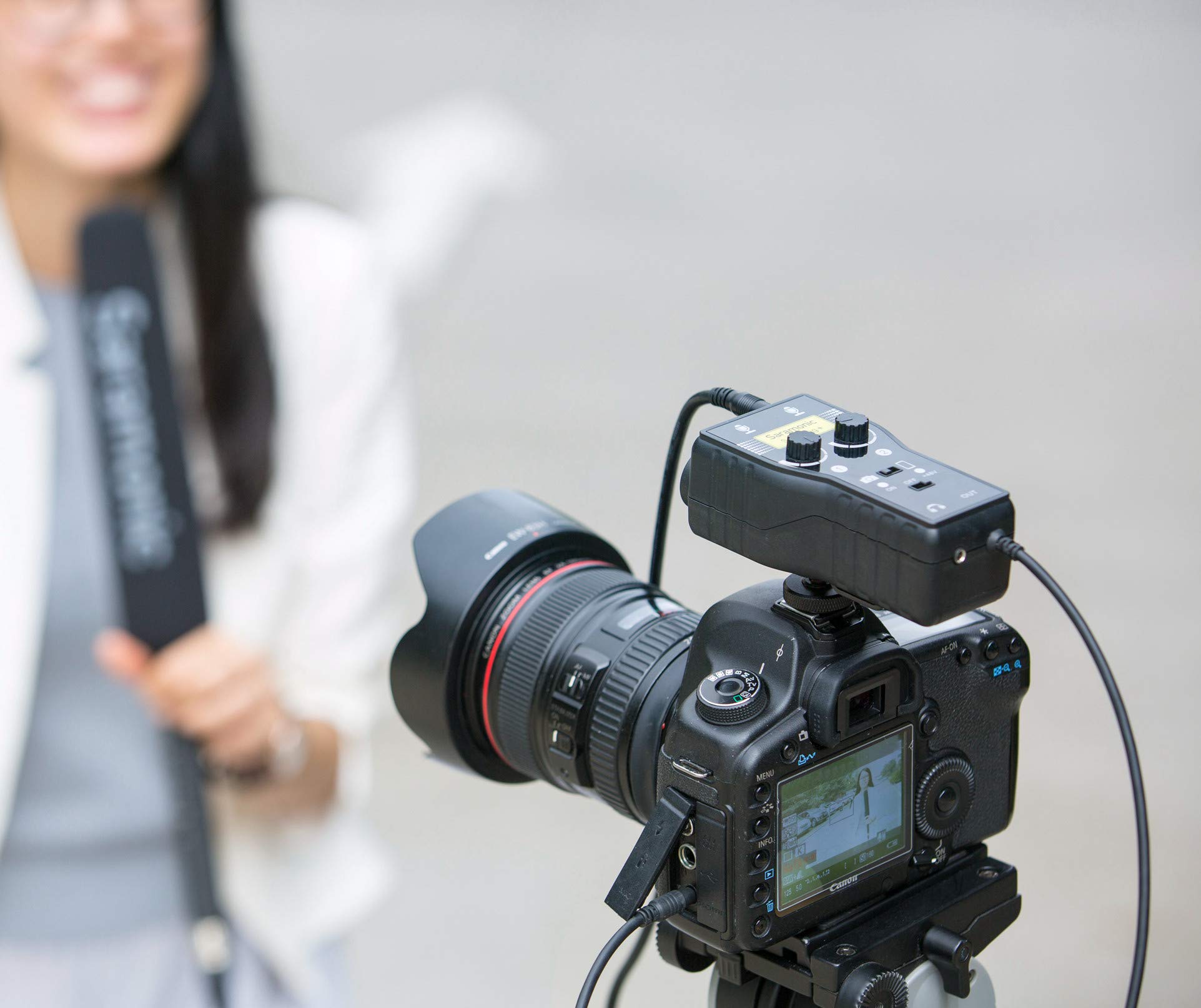 Amazon.com: Saramonic 2-Ch Audio Interface w/XLR, 1/4