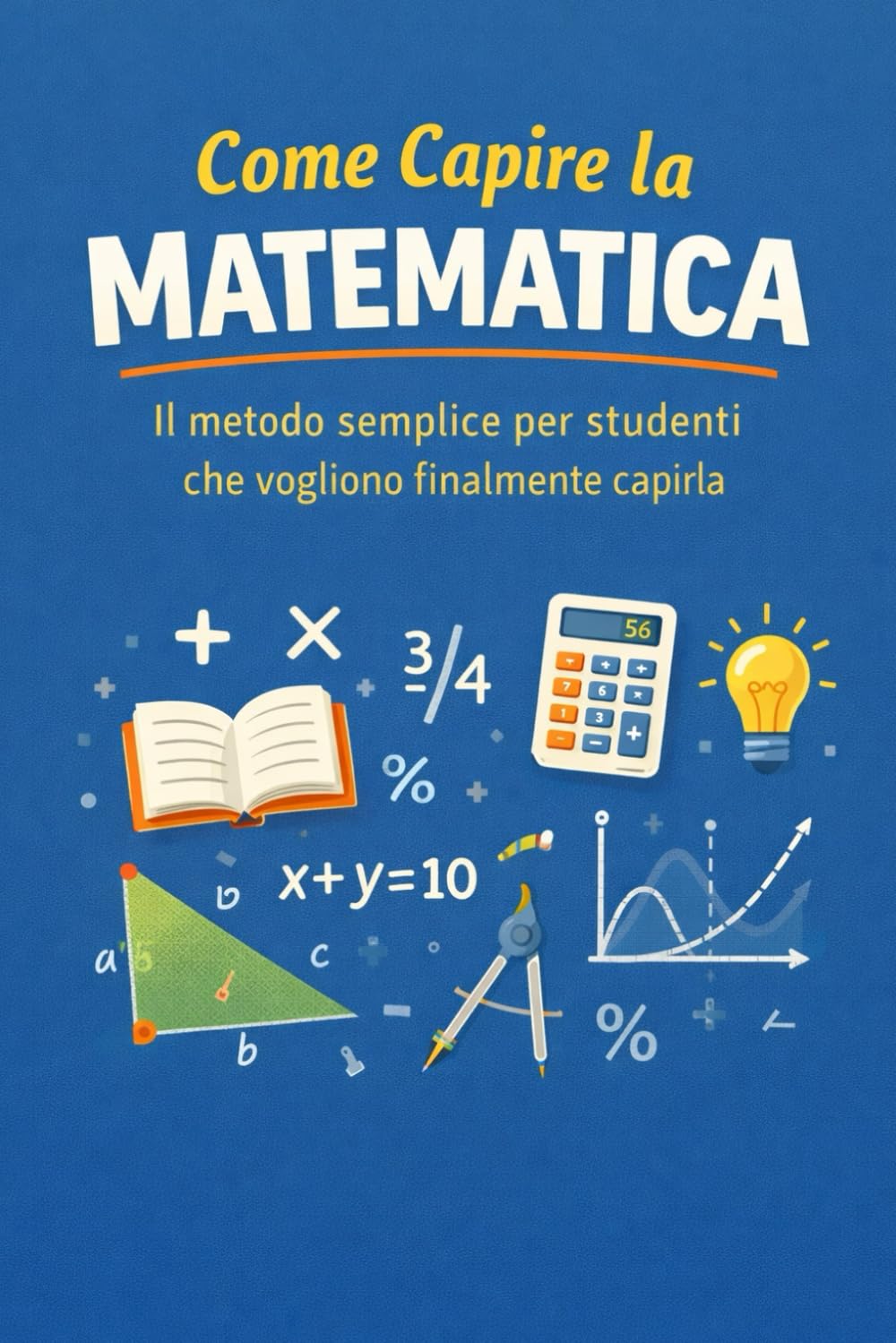 Come Capire la Matematica: Il metodo semplice per studenti che vogliono finalmente capirla