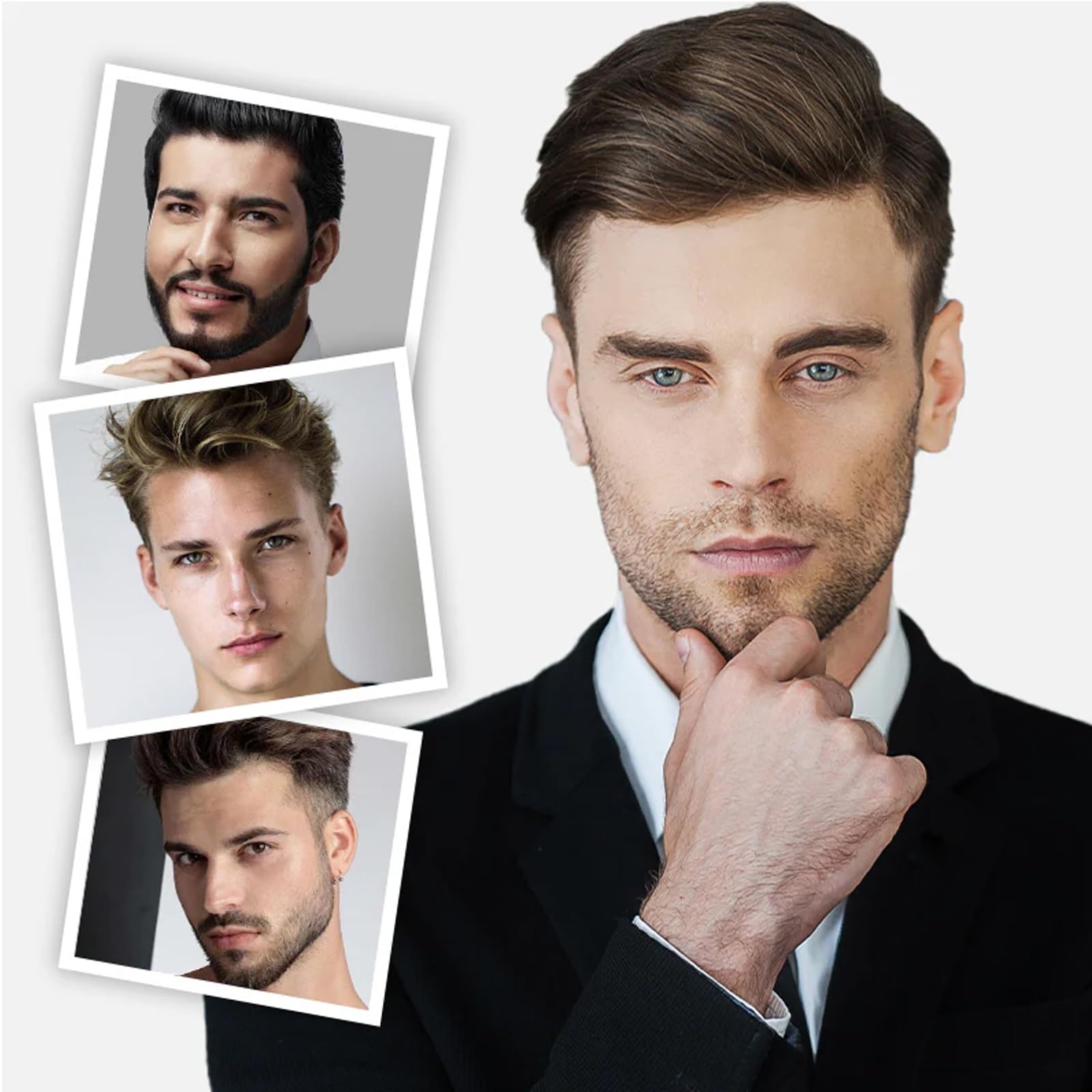 Crème colorante pour cheveux à base de plantes - Formule douce longue durée, teinture végétale naturelle, shampoing colorant