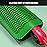 ZAXOP Resistant Silicone Mat Pouch for Flat Iron, Curling Iron,Hot Hair Tools (Green)