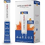 Sleep Aid Drink Mix, DreamAid, Melatonin, Chamomile - Helps Adults Fall Asleep Faster, Sleep Longer and Wake up Feeling Rejuvenated, Zero Sugar & Keto Friendly, 14 Servings (Pack of 1)