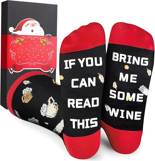 Gaming Socks Funny Novelty Gifts for Men Christmas Stocking Fillers, Funny Socks Personalised Gaming Gifts for Boys Teenage Women Dad Birthday Christmas Presents, Thermal Cotton Socks Gamer Gifts Son