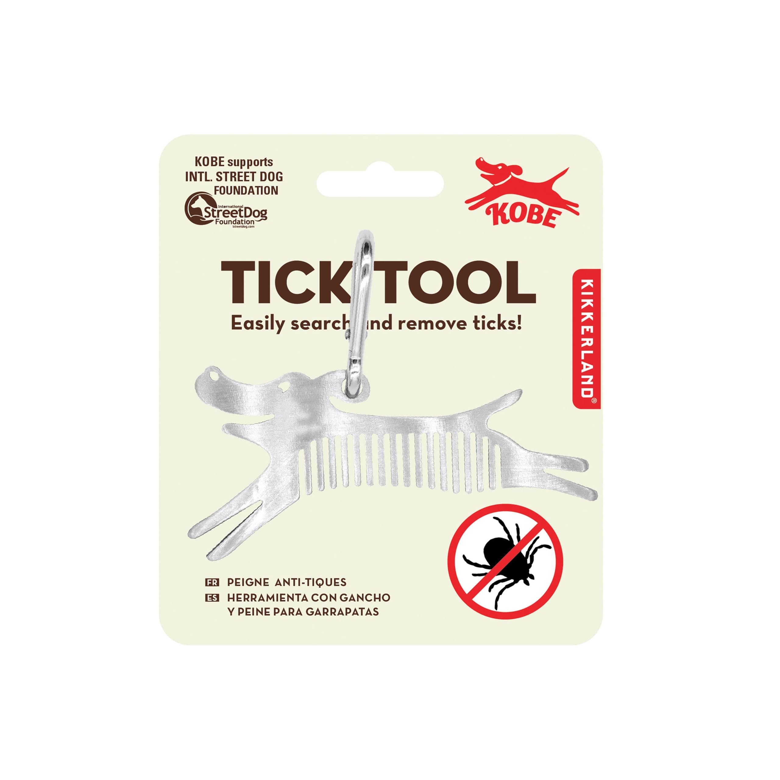 「エド・グリムリー」のTyco（タイコ）社製ヴィンテージ・トーキングドール Kikkerland Kobe Tick Tool for Dog, Silver : Amazon.ca: Pet Supplies