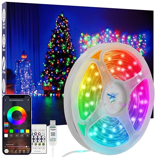 Lucine Natale Smart RGBIC con Telecomando