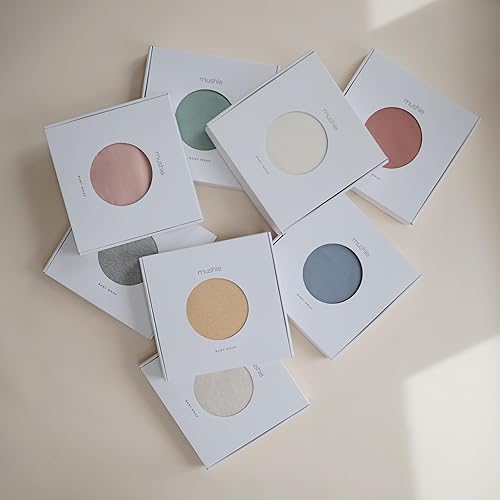 Miniatura 6 de mushie Portabebés  100% algodón orgánico  Arnés infantil para recién nacidos y bebés de 8 a 35 libras (rubor)