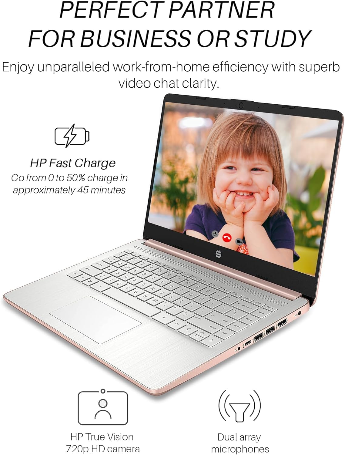 Amazon.co.jp: HP 14インチ超軽量ノートパソコン ビジネス用 Intel