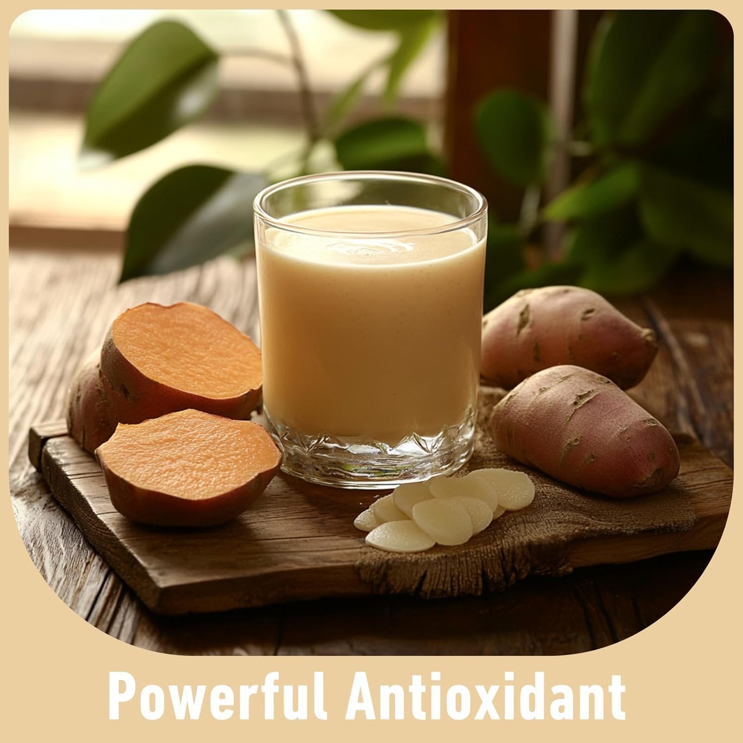 Unleash’d Organic Organic Sweet Potato Powder 16 oz – 100% Pure Natural Superfood, Rich in Antioxidants & Multivitamins, Supports Immune System, Digestive Health & Overall Wellness