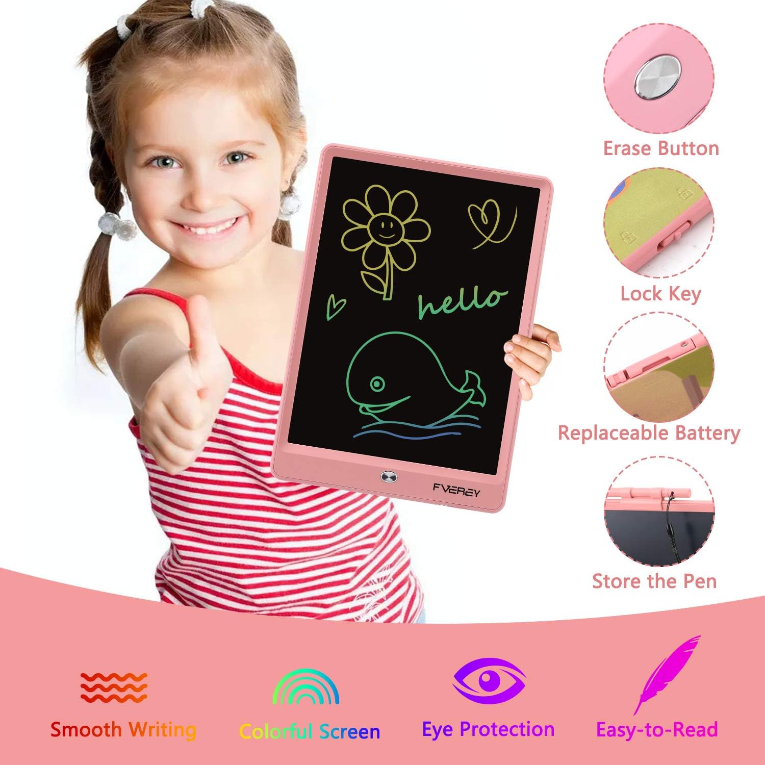 Buy Girls Toys LCD Writing Tablet Kids 