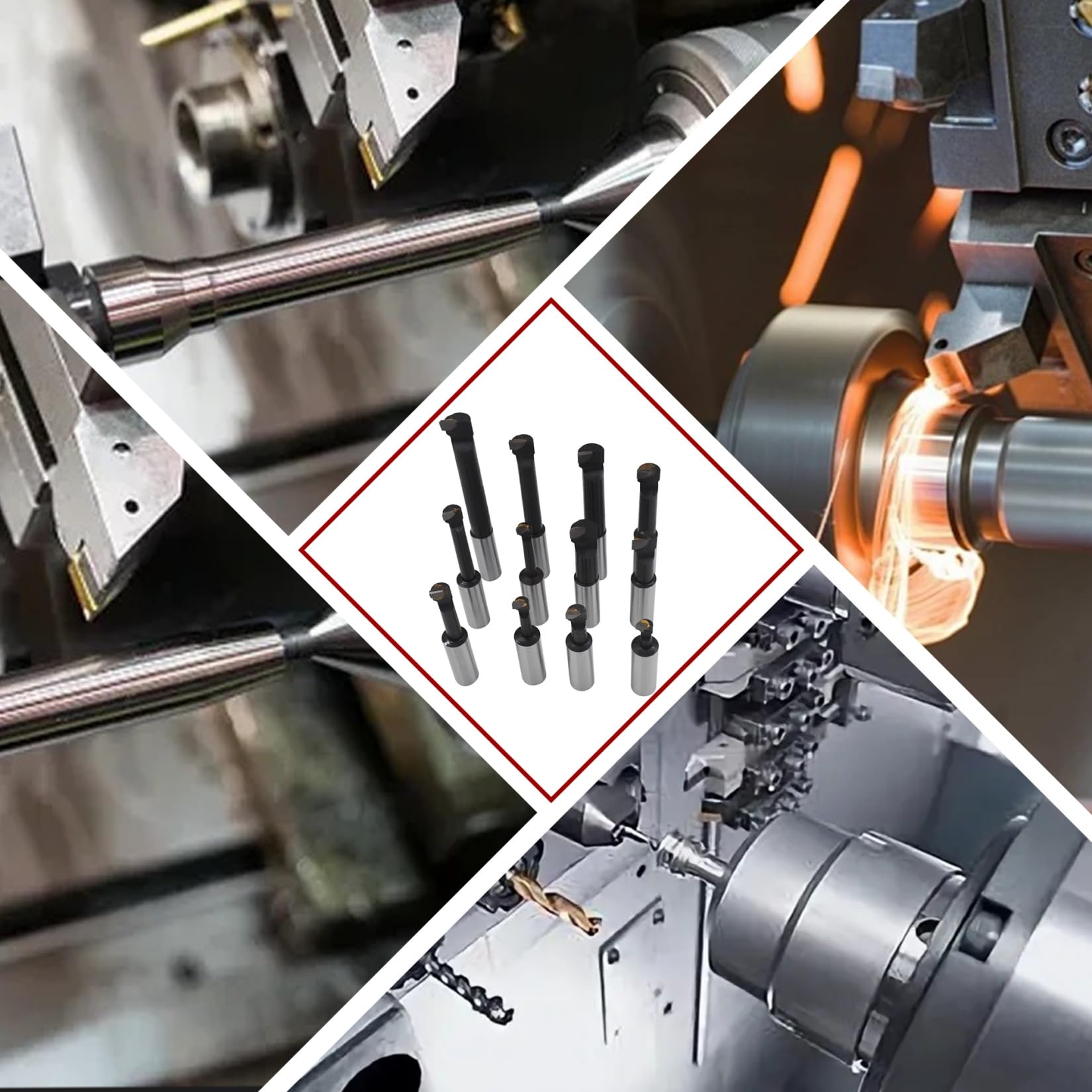 Carbide Boring Bar Set - Precision Drilling -7