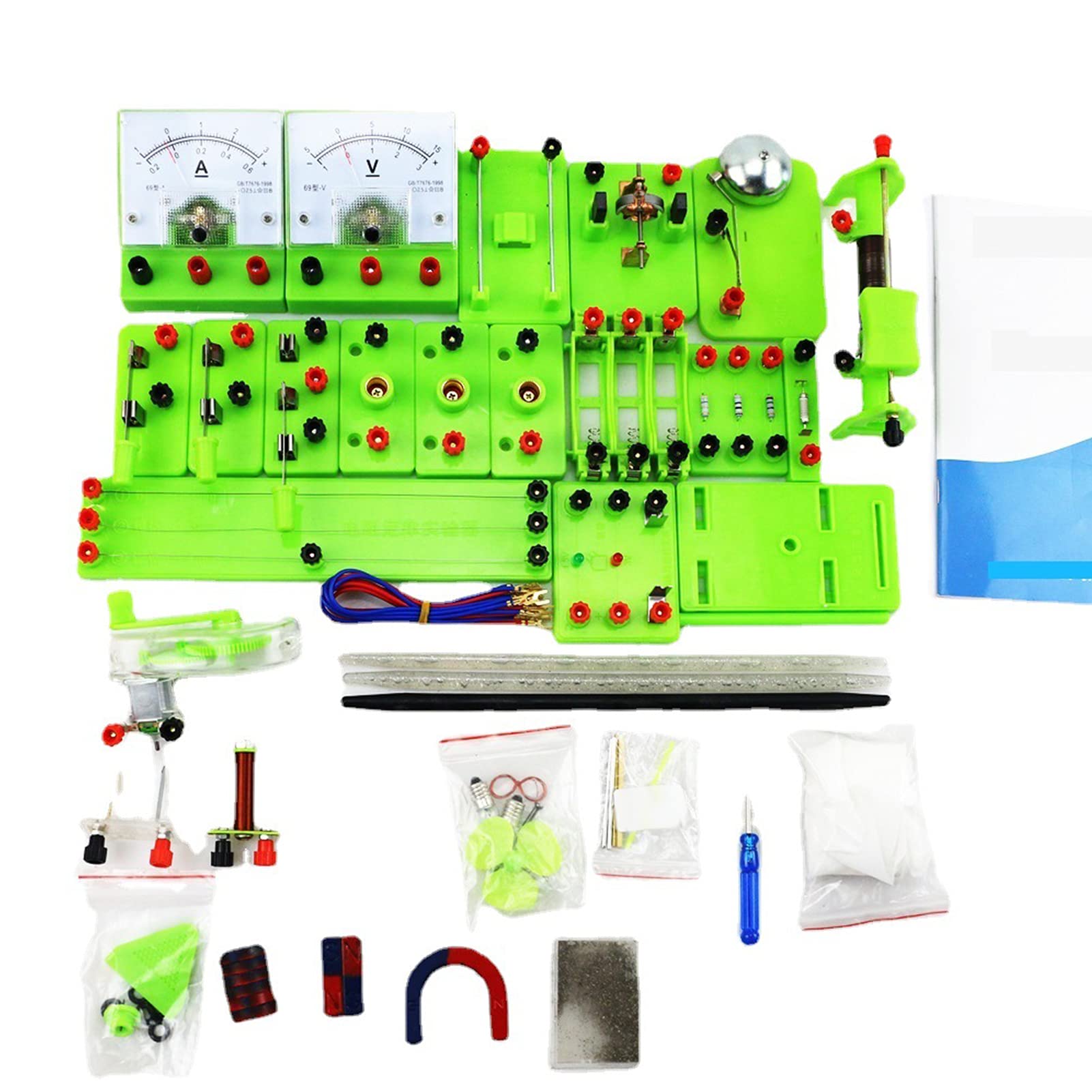 Physics Experiment Box, Junior High School Physics Electro Experiment Equipment Set, Electromagnetic Physics Experiment Box