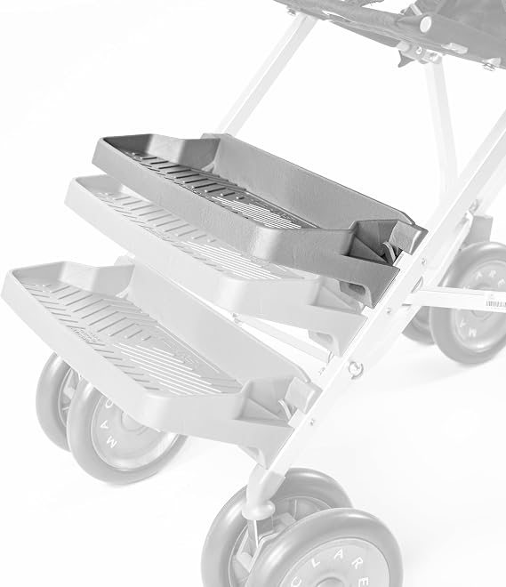 Maclaren Major Elite Footrest, Fits Major Elite Special Needs Pushchair (Charcoal)