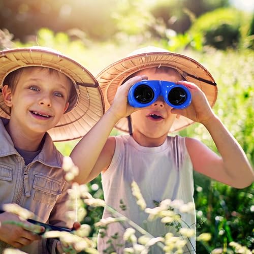 Miniatura 2 de Binoculares de juguetes para niños, binoculares compactos a prueba de golpes, de alta resolución, 8 x 21 pulgadas, para deportes y juegos al aire