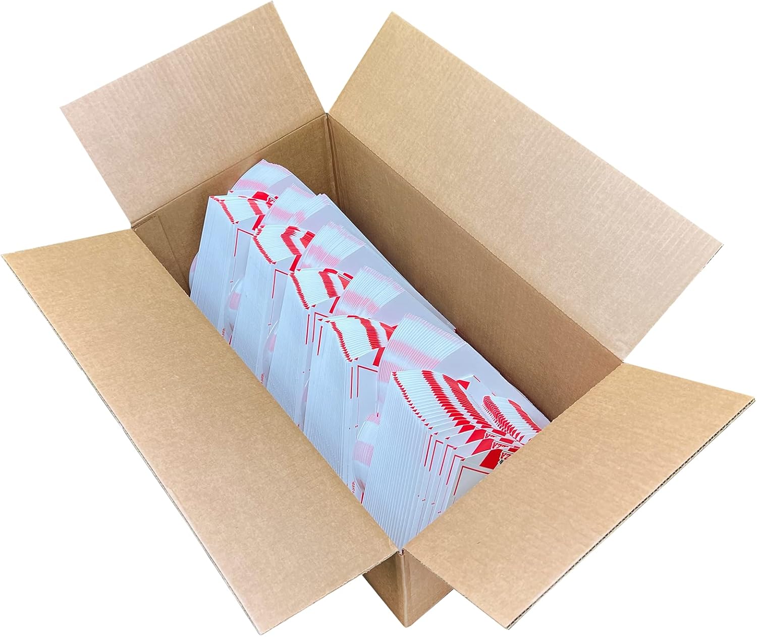 Individual Pizza Slice Box | Disposable Single Slice Pizza Box with Clear Window | StorFlat, Thick & Sturdy | Grease-resistant | 250/Case (10" L x 9" W x 1.875" H)