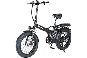 M5 Folding Electric Bike, Fat Tire, 28Mph, 624Wh Removable Battery