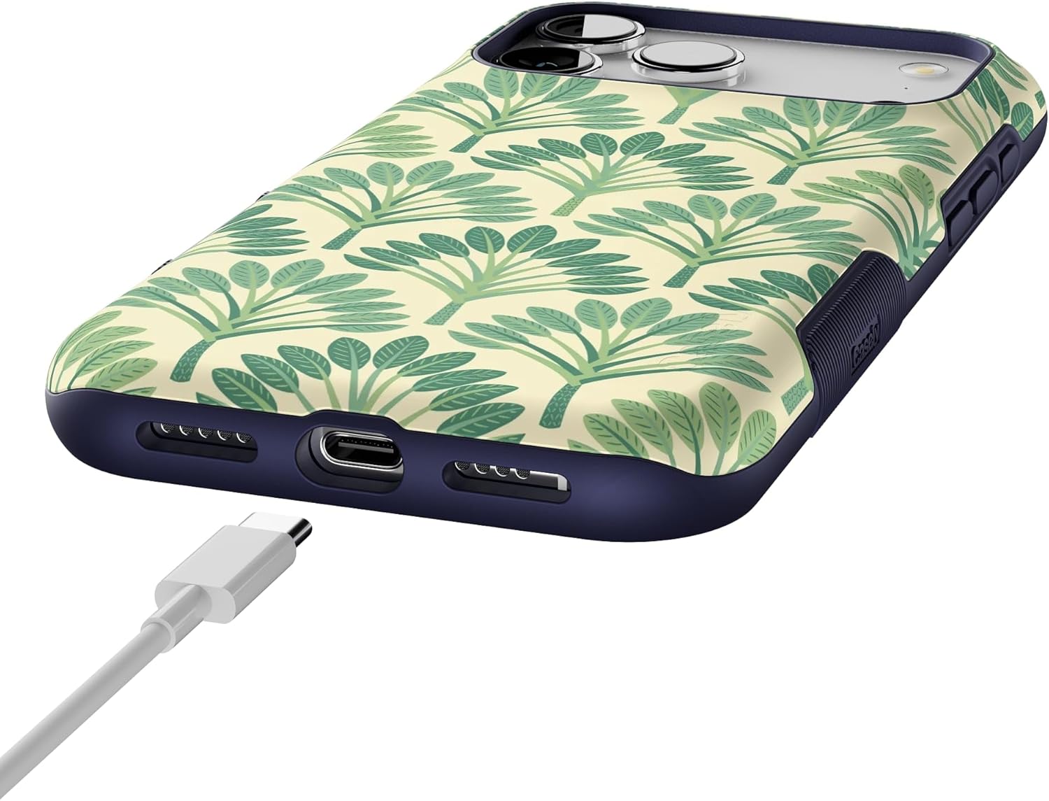 Casely iPhone 17 Pro Max Case | Palm Royale | Palm Beach | Bold Protective Design | Compatible with MagSafe