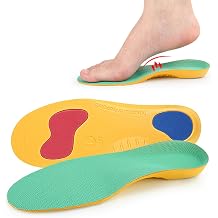 Kids Orthotic Insole,Kids Flat Feet Inserts for Moderate Arch Support,Comfort Replacement Shoe Inserts for Children