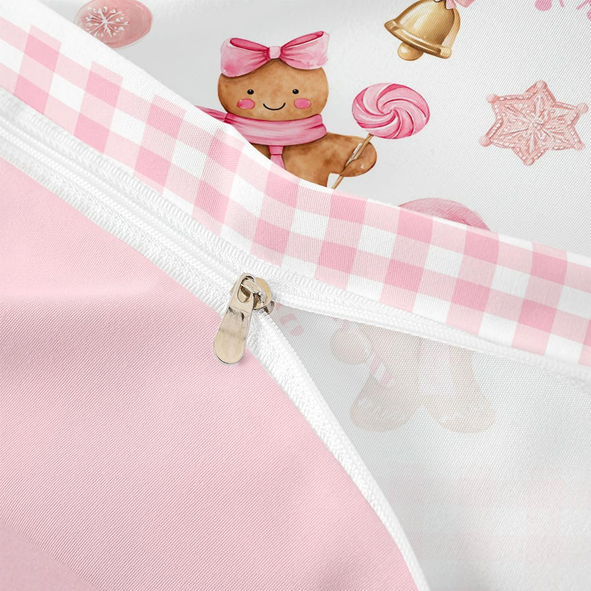 Homemissing Merry Weihnachten Bettwäsche Set 155x220cm Erwachsene Kinder