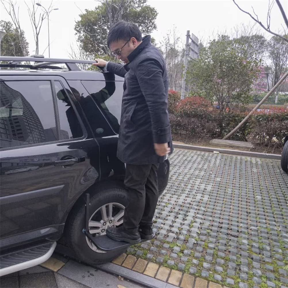 Amazon.co.jp: ポータブル鉄製車用タイヤテーブル、調節可能な