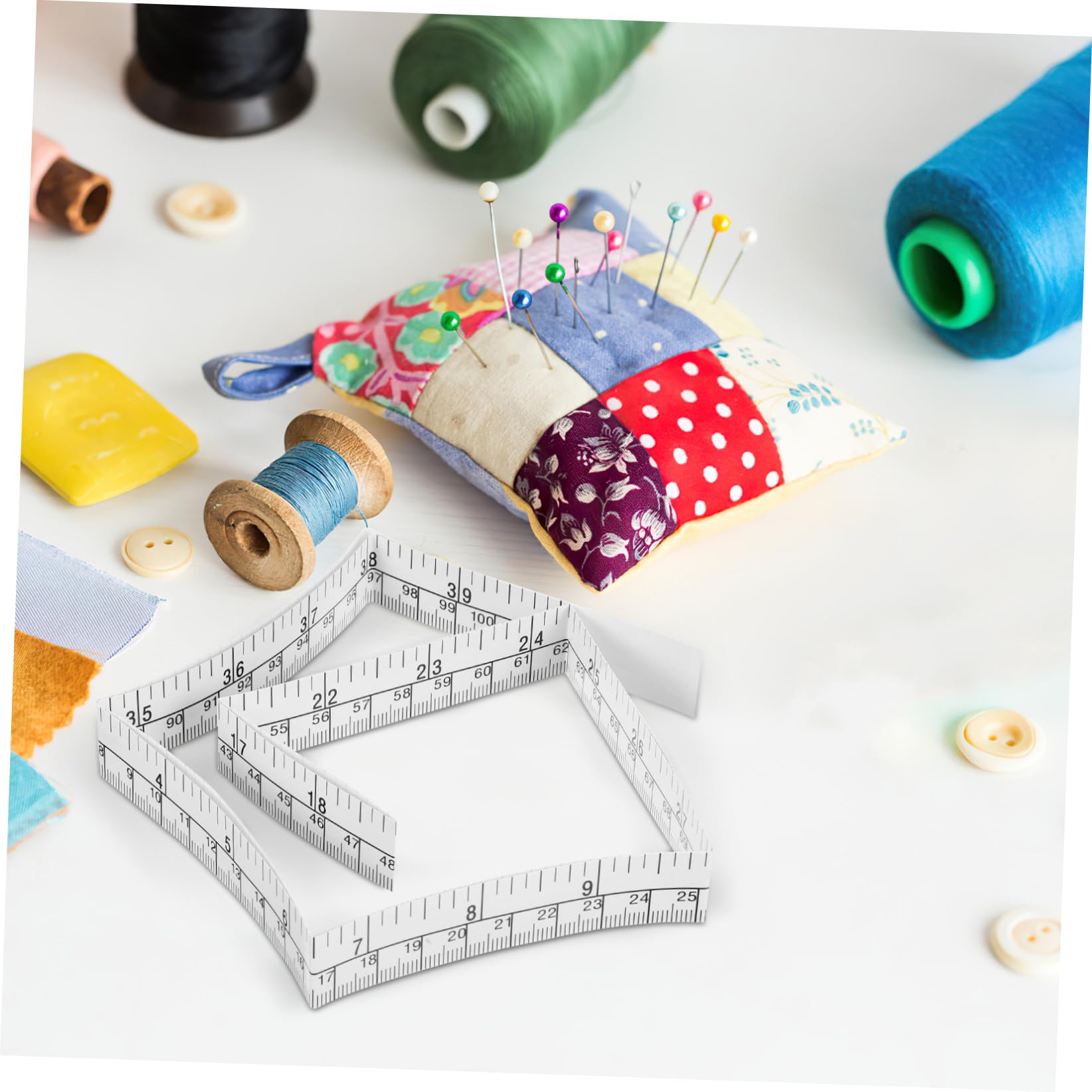 DOITOOL 25 Piezas Regla De Papel Graduada De Cinta Métrica Desechable Para Heridas Cinta Métrica De Papel Flexible Para Manualidades y Mediciones Corporales