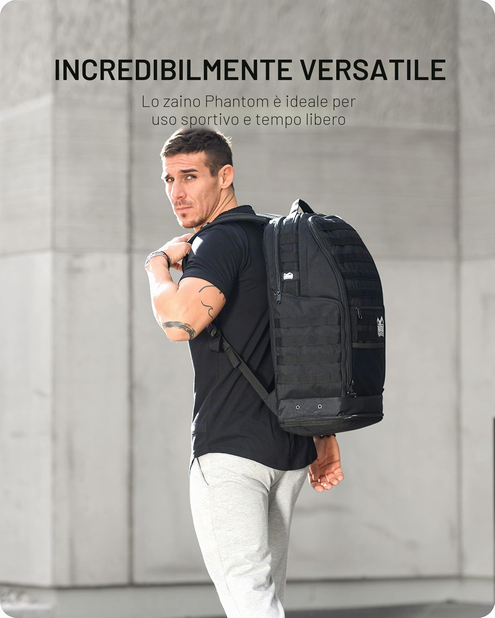 Phantom Athletics Zaino sportivo – Fitness Training – Zaino da uomo