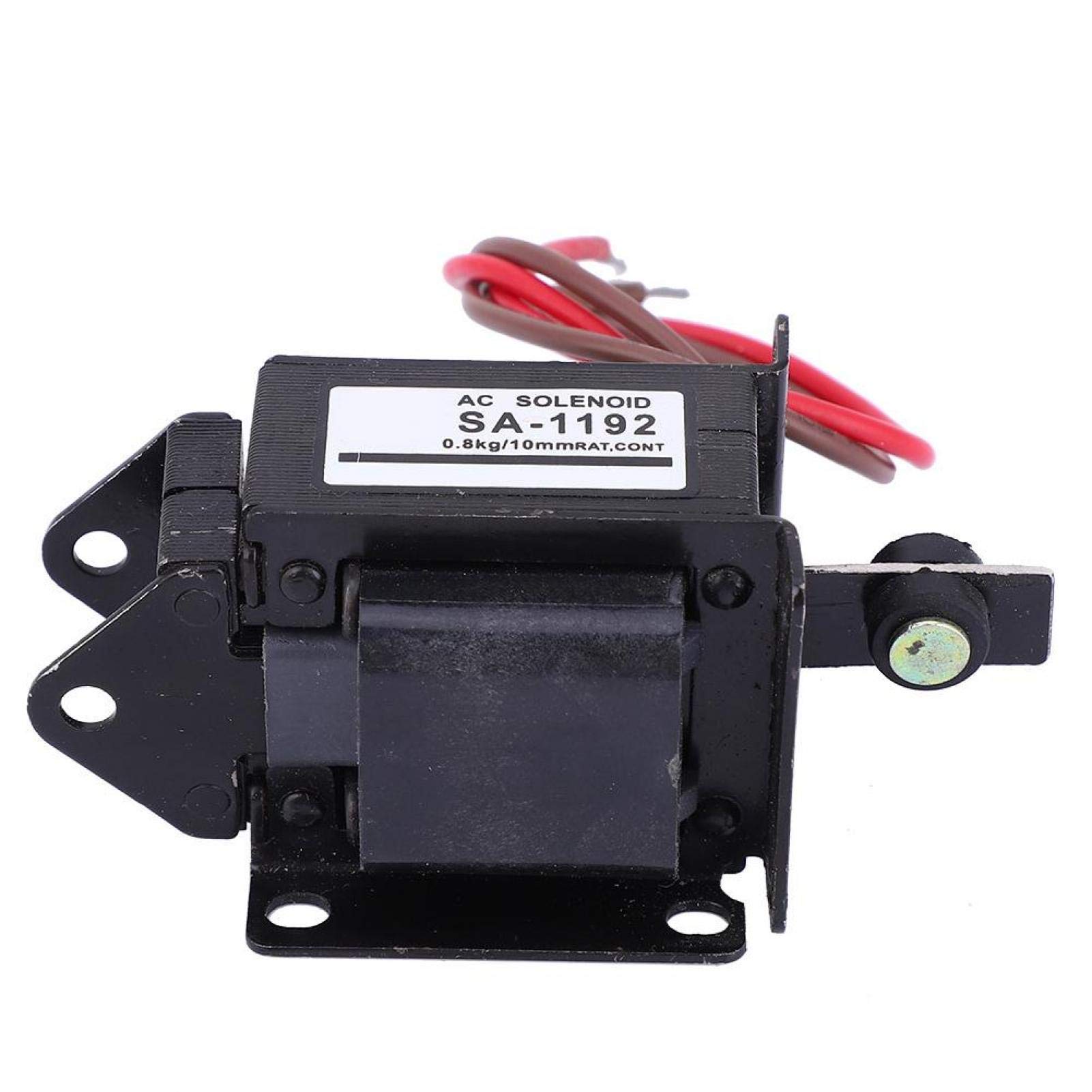 1192 Elettromagnete Push Pull, Facile Installazione 220VAC 7.8N Corsa 10mm Elettromagnete Basso Attrito per Macchine Civili per l'Automazione Industriale