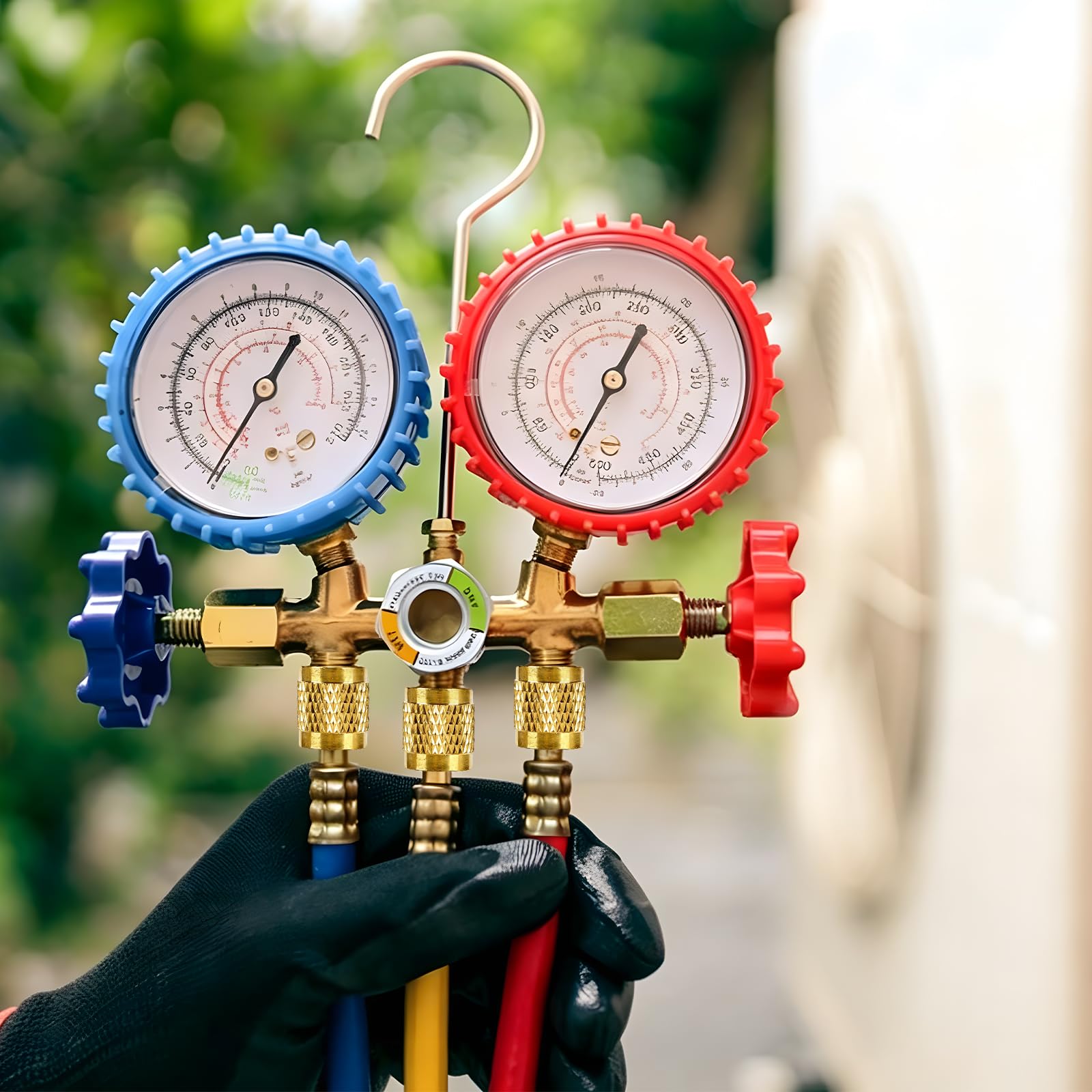 Lot de 110 bouchons de valve évasés 6,35 mm en laiton avec joint torique en néoprène