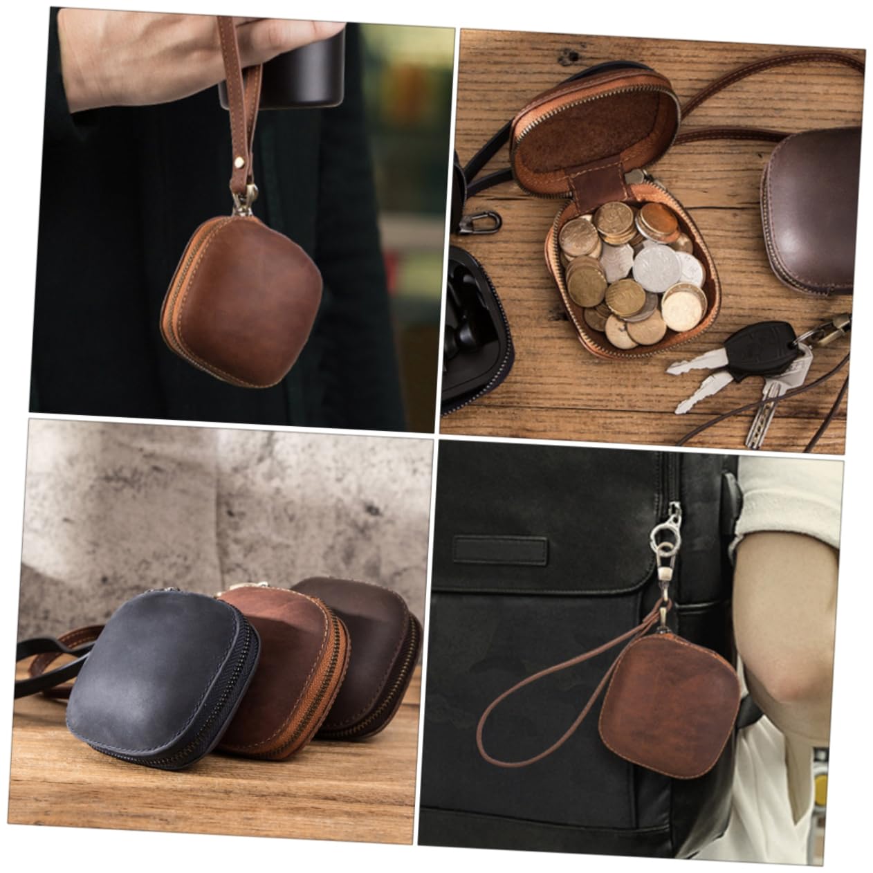 Funda Protectora De Cuero para Auriculares Compatible Profesionales Estuche para Auriculares