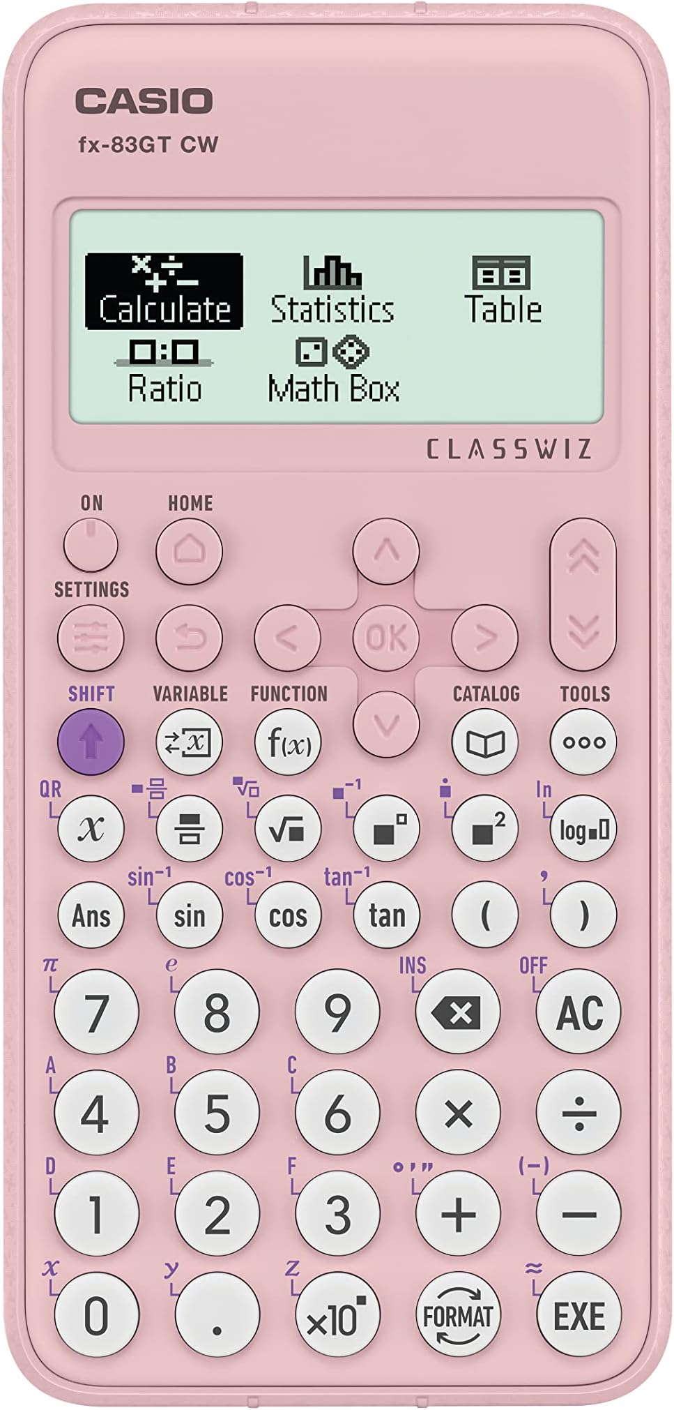 Casio fx-83GTCW Pink Scientific Calculator