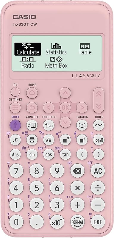 Calculadora científica rosa fx-83GTCW