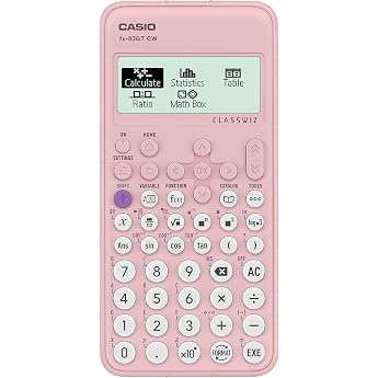 Casio fx-83GTCW Pink Scientific Calculator