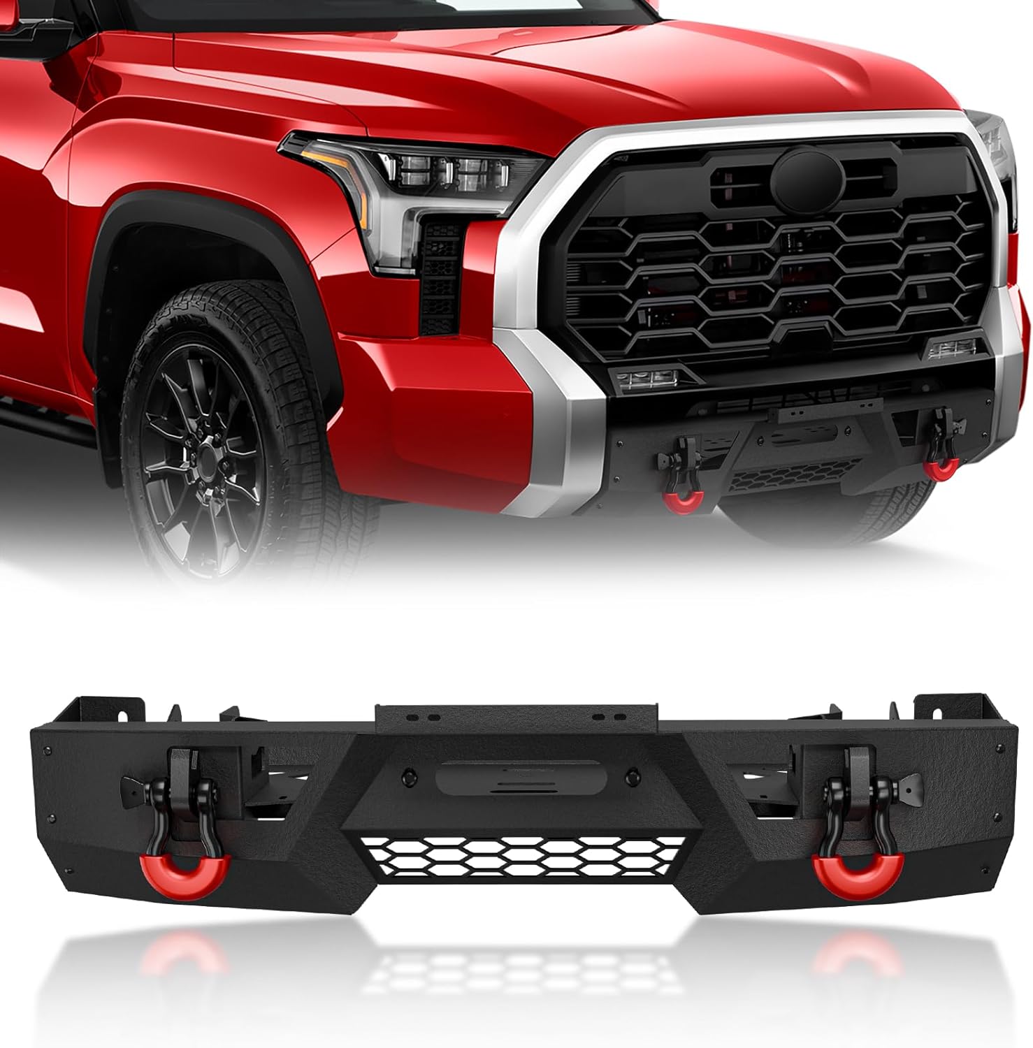 Amazon.com: SOENBOO Pickup Truck Front Center Lower Bumper Compatible ...