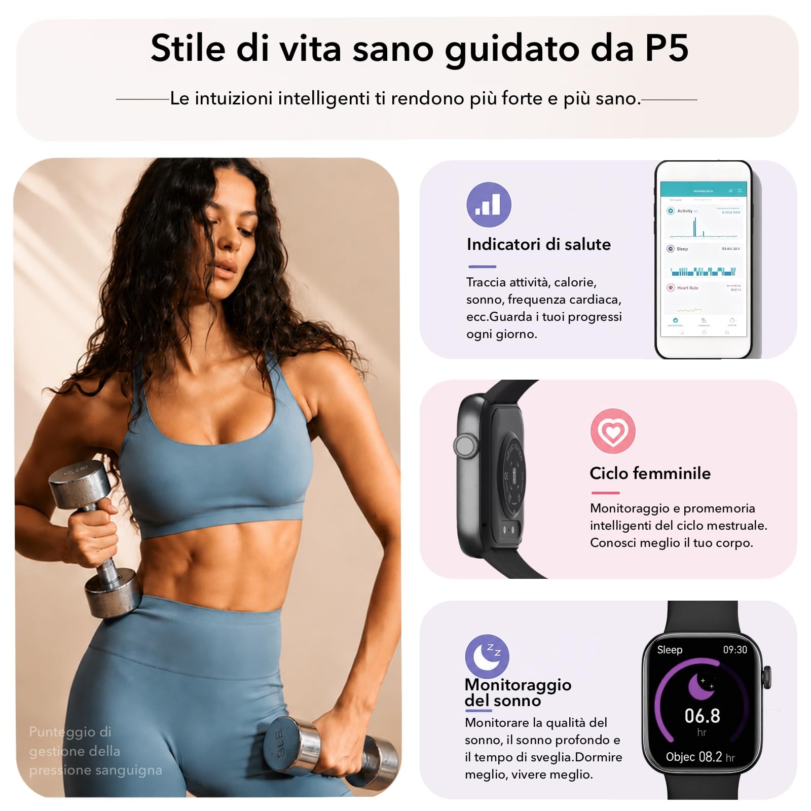 Smartwatch Uomo Donna, 1.85" Orologio con Chiamate Bluetooth e Notifiche, 140+ Modi Sportivi con Contapassi, SpO2, Cardiofrequenzimetro da Polso, Sonno, IP68 per Android iOS - Regalo Festa del Papà