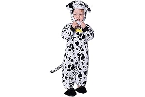 Adorable Dalmatian Costume for Baby's Halloween and Photo Shoots