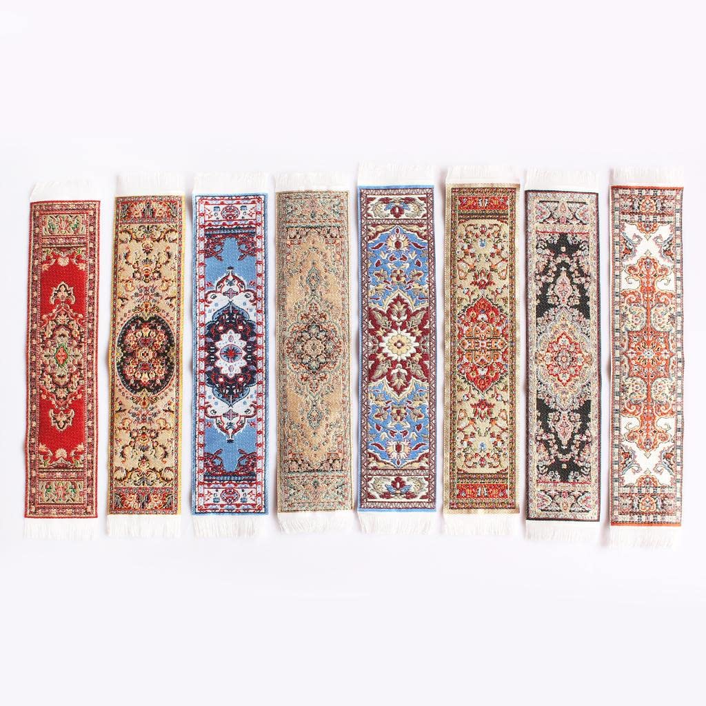 1/12 Scale Woven Rug Floor Carpet Dolls House Furniture Miniatures #H