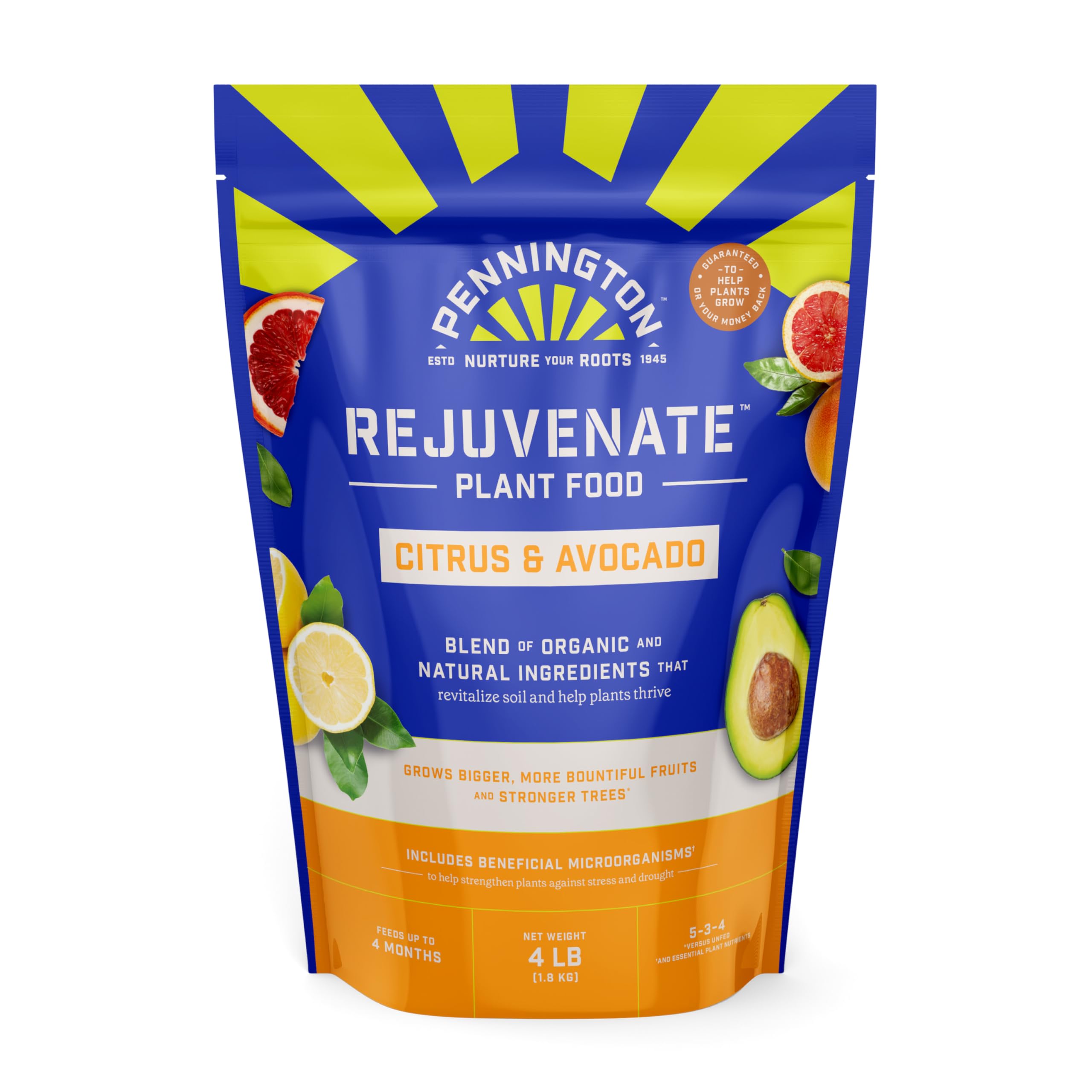 Pennington Rejuvenate Citrus & Avocado 4 Pounds