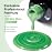 Beetles Green Cat Eye Gel Polish, 15ML Light Green Glass Cat Eye Glitter Gel Polish with Magnet Shimmer Translucent Sheer Color Soak Off UV Lunar Gleam Series French Nail Art Gift for Women